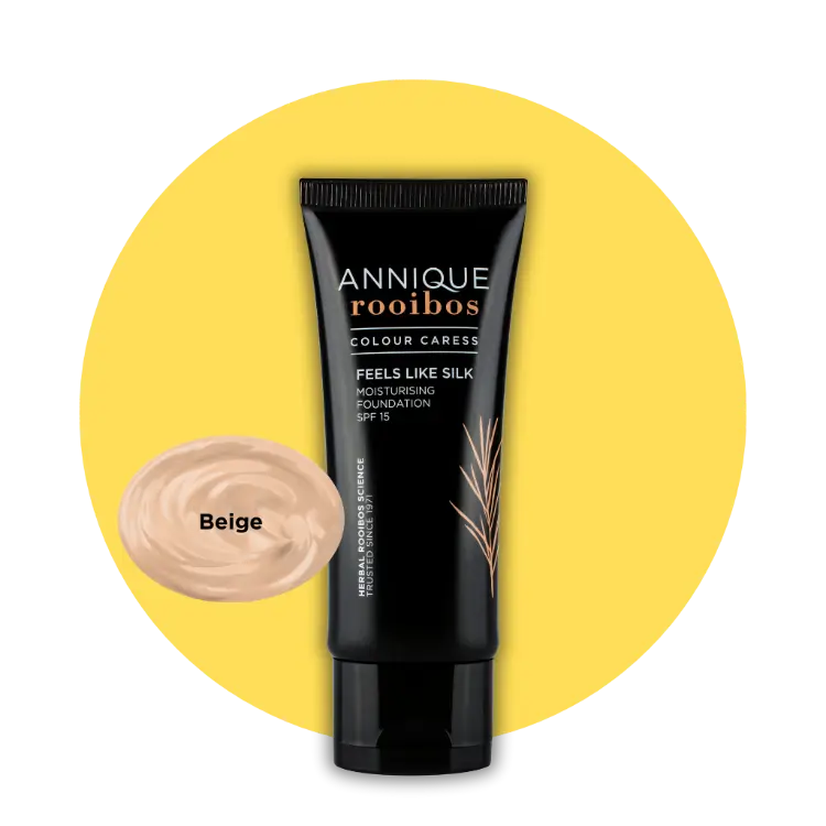 Make-Up Foundation : Feels Like Silk Beige SPF 15 30ml